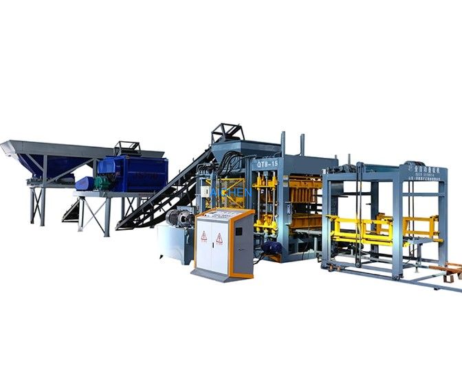 Discover the QT8-15: Top Hydraulic Cement Block Machine