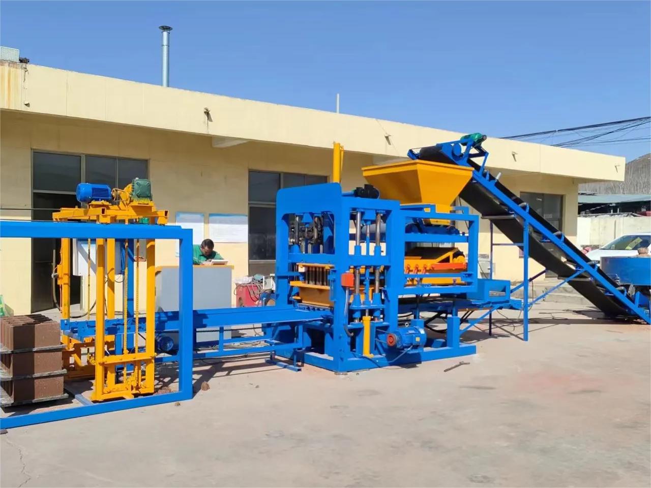 High-Efficiency QT4-18 Automatic Block Maker