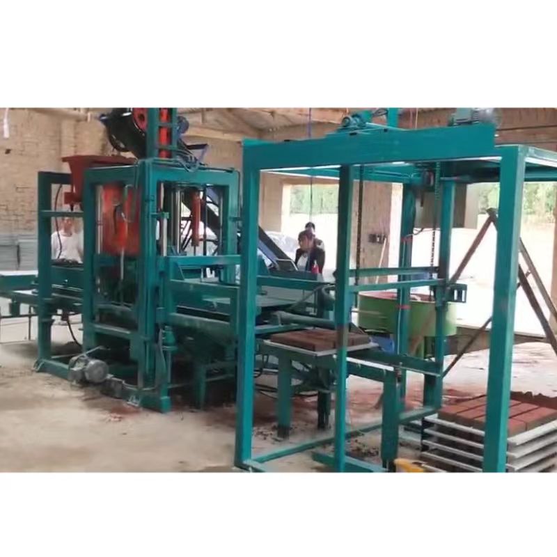 High-Efficiency QT3-20 Automatic Fly Ash Brick & Block Machine