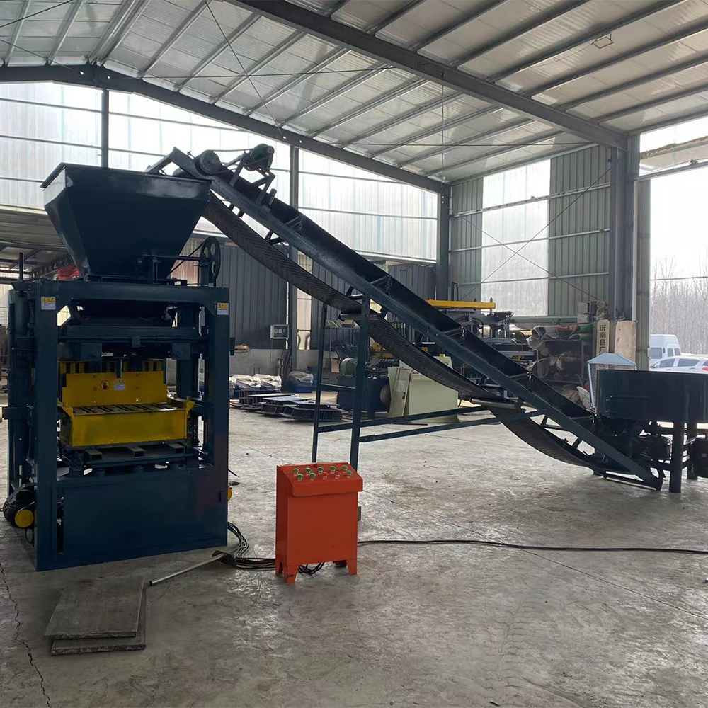 QT4-20 Manual Concrete Block Maker Machine - QTJ4-26C