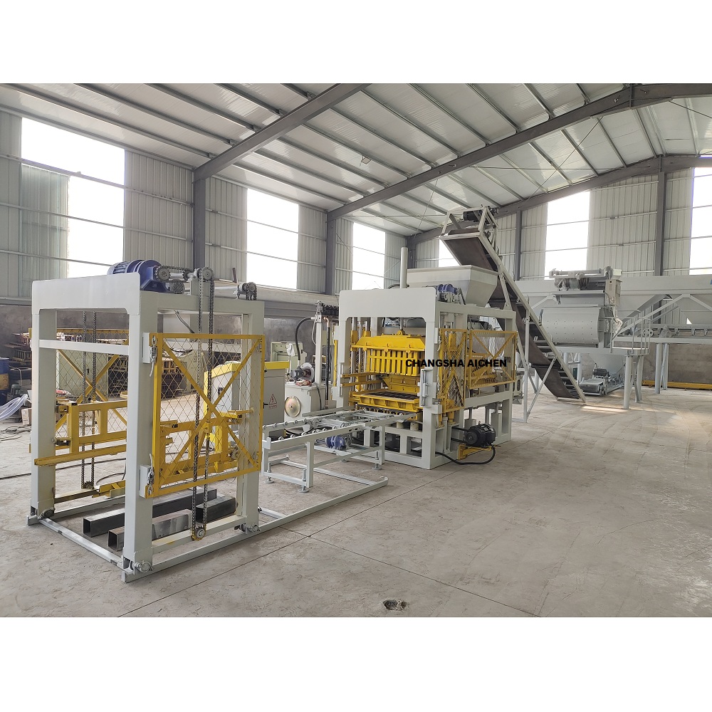 Hydraulic QT4-16 Fully Automatic Block Making Machine