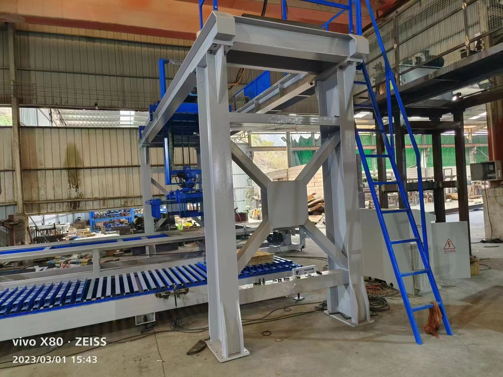 Advanced Hydraulic Concrete Block Maker Machine